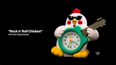 rock and roll chicken alarm clock|Rock n’ Roll Chicken – CRE321UR03 .